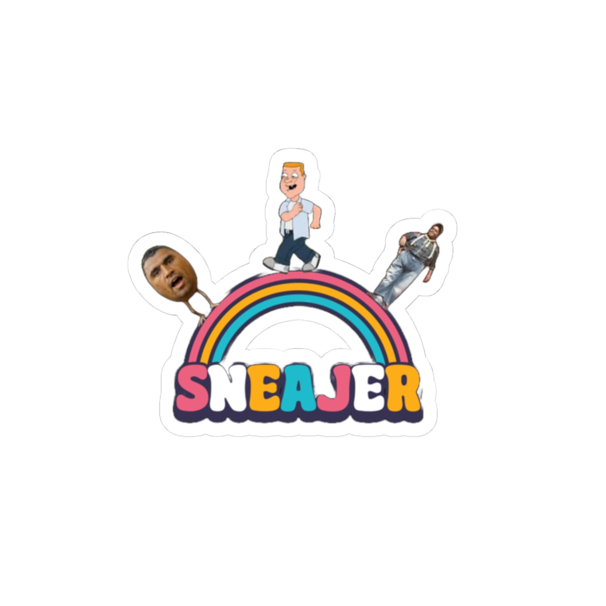 Sneajer Rainbow Stickers