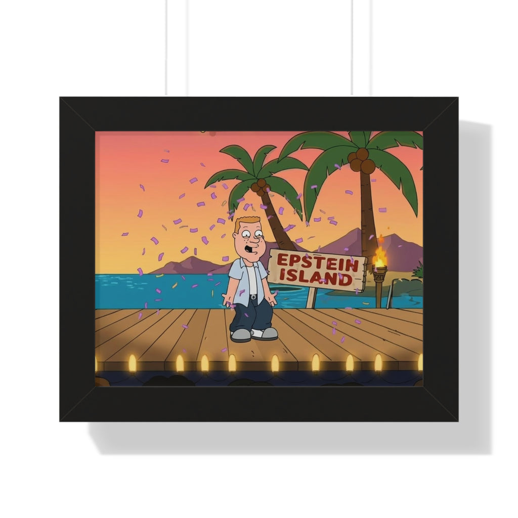 Epstein Island, The Musical, poster