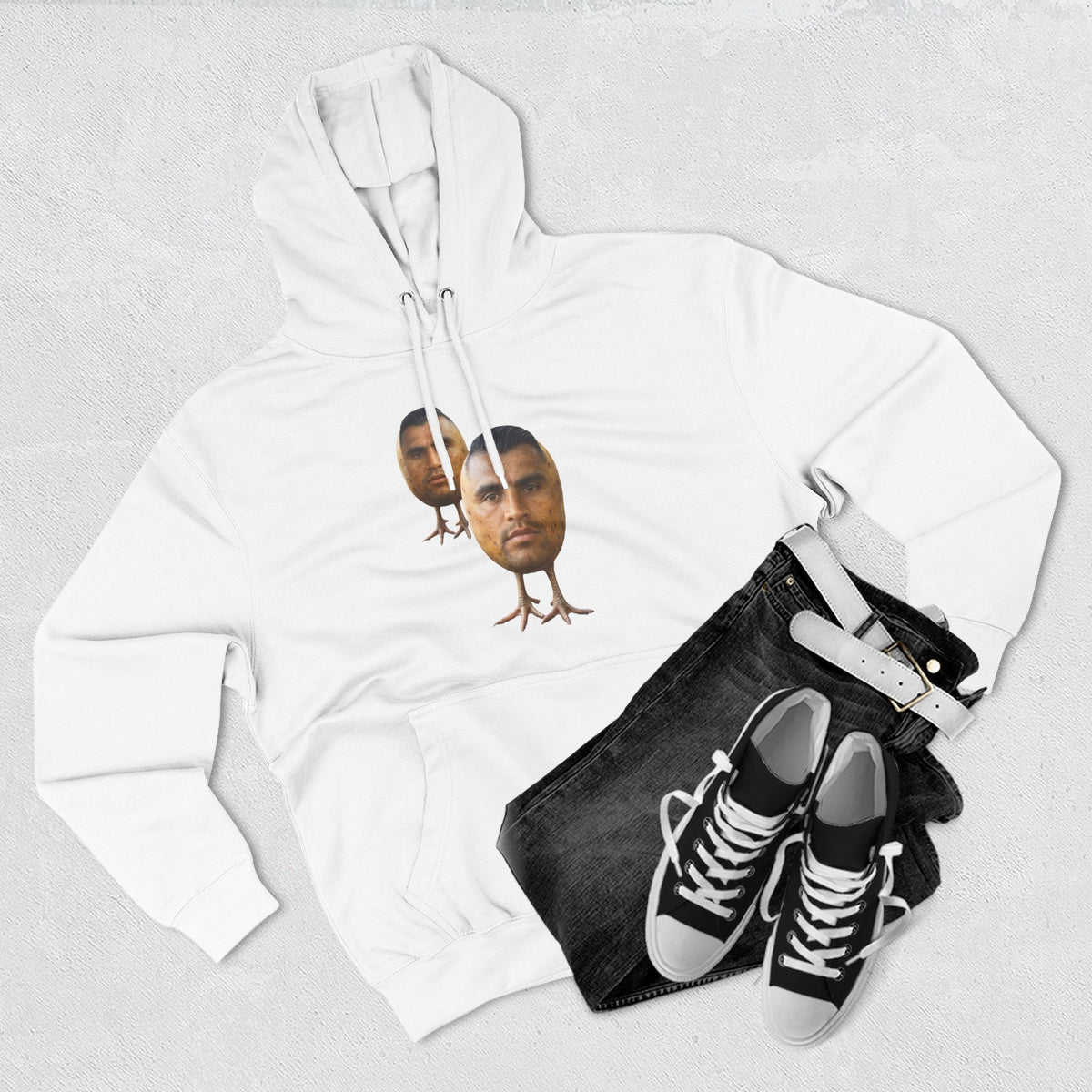 Potato Boys Flannel Hoodie