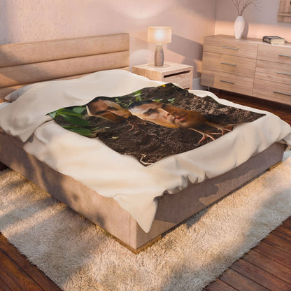 Potato Boys Velveteen Plush Blanket