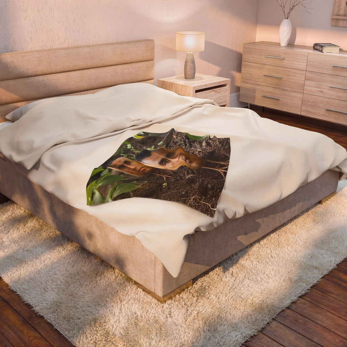 Potato Boys Velveteen Plush Blanket