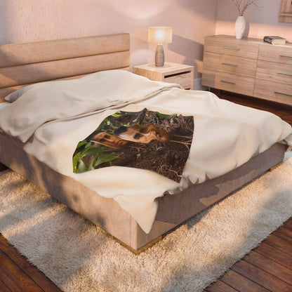 Potato Boys Velveteen Plush Blanket