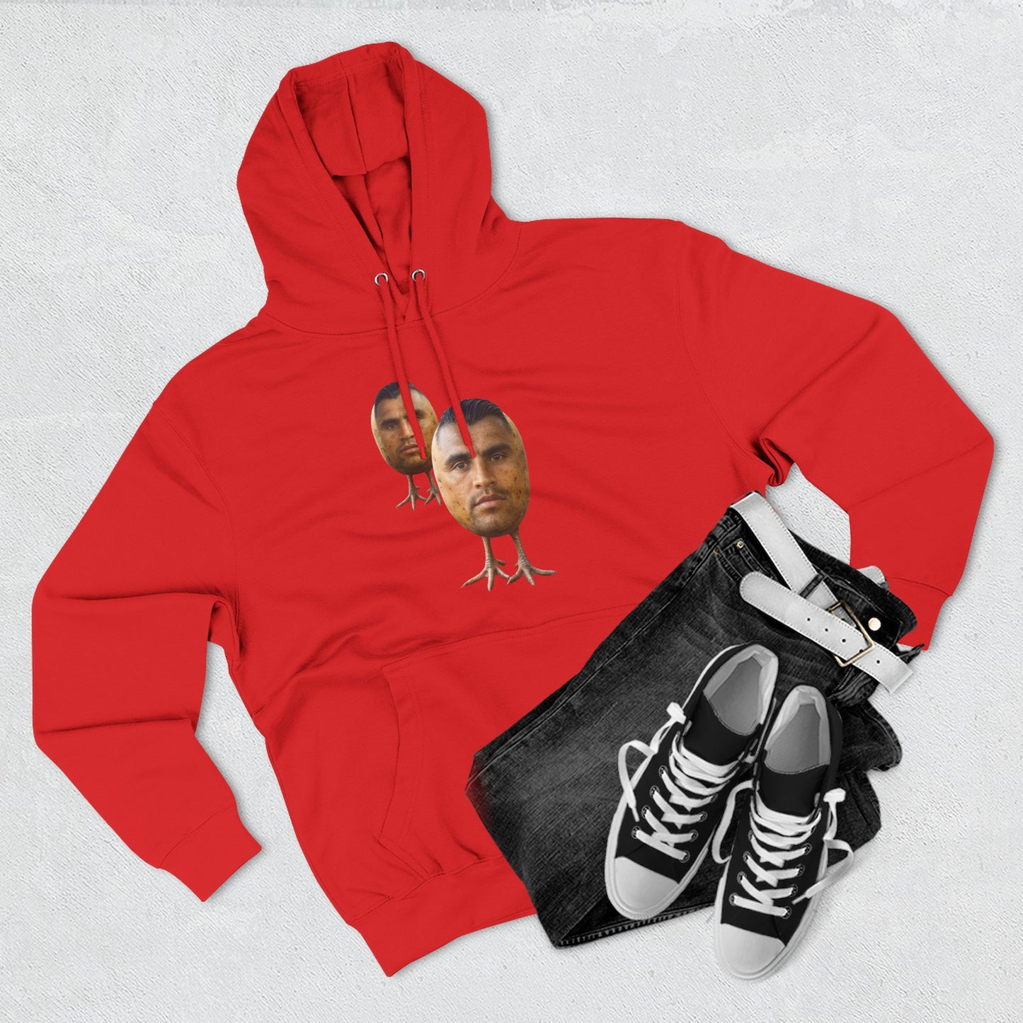 Potato Boys Flannel Hoodie