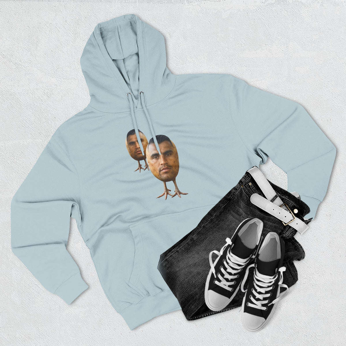 Potato Boys Flannel Hoodie
