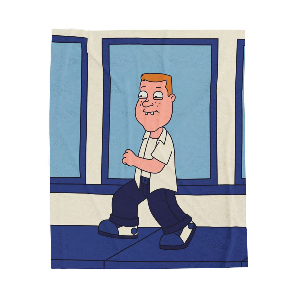 Sneakers O'Toole Velveteen Plush Blanket