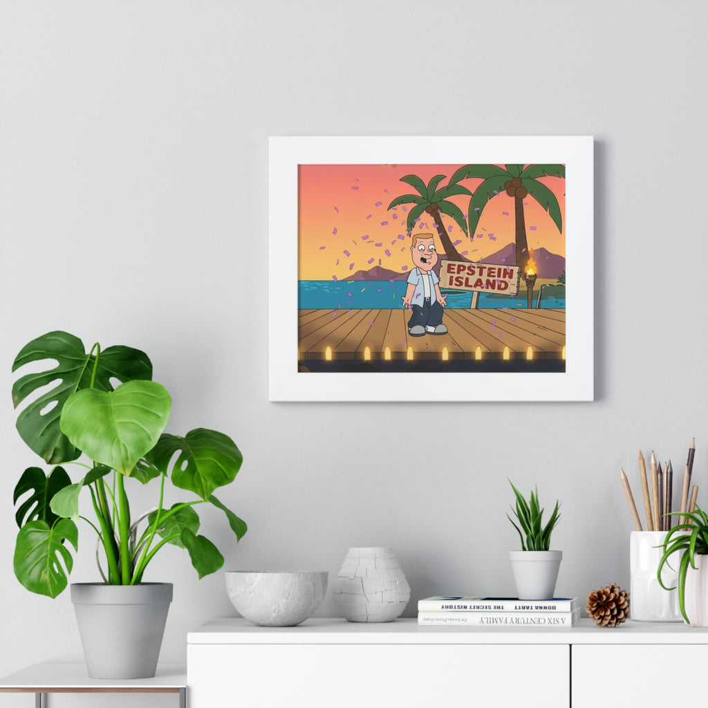 Epstein Island, The Musical, poster