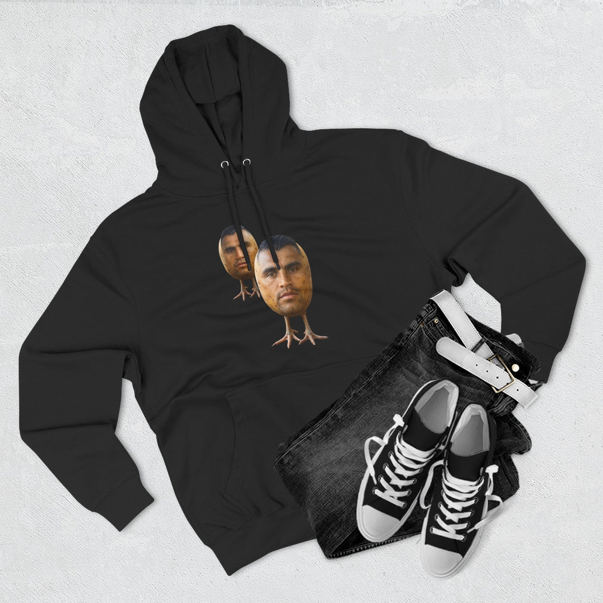 Potato Boys Flannel Hoodie