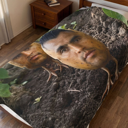 Potato Boys Velveteen Plush Blanket