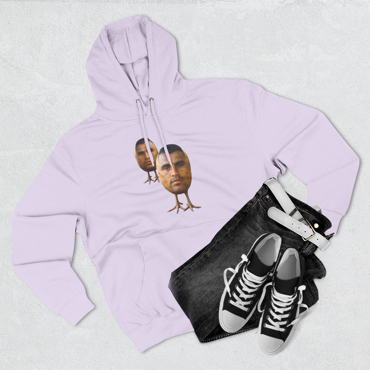 Potato Boys Flannel Hoodie