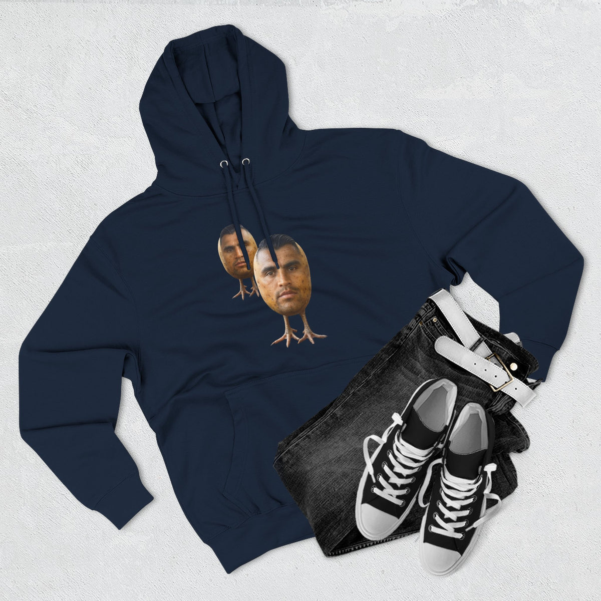 Potato Boys Flannel Hoodie