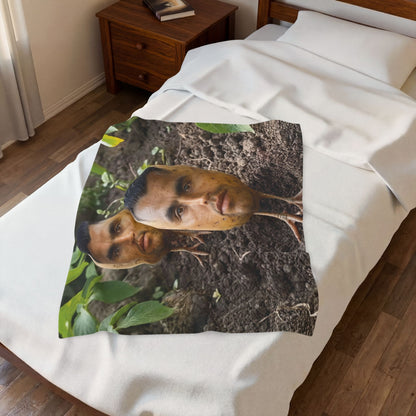 Potato Boys Velveteen Plush Blanket