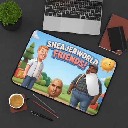 SNEAJERWORLD FRIENDS! Desk Mat