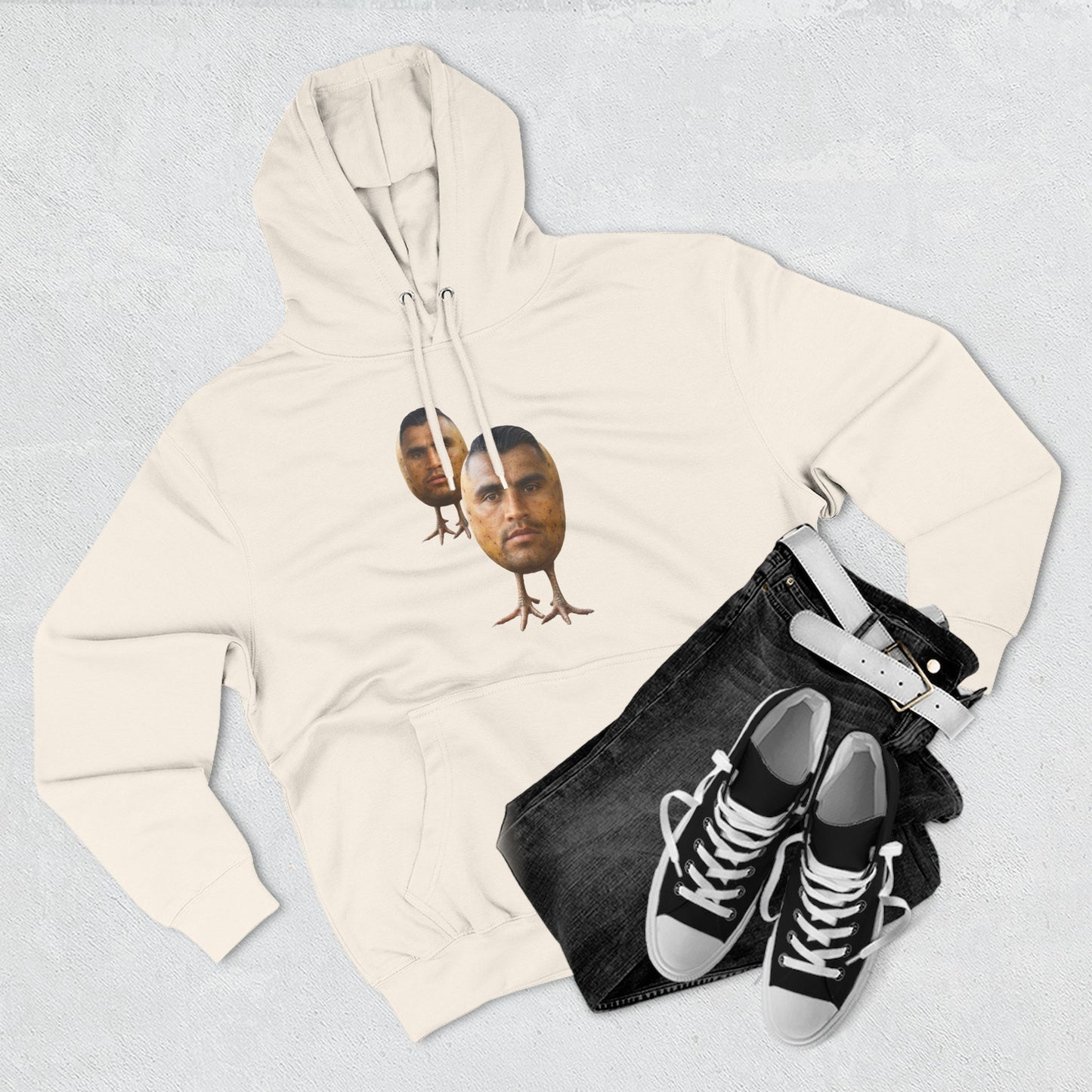 Potato Boys Flannel Hoodie