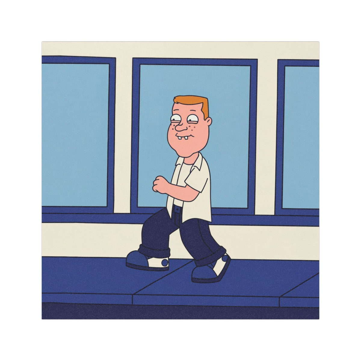Sneakers O'Toole Car Magnet