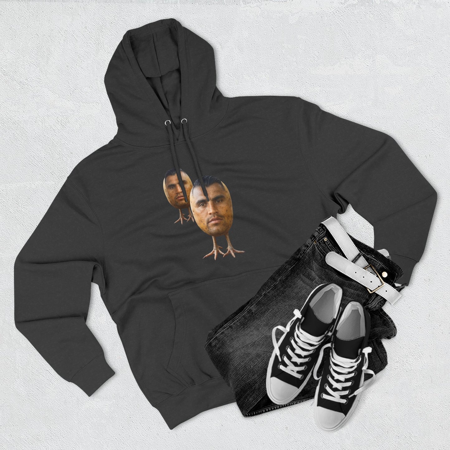 Potato Boys Flannel Hoodie