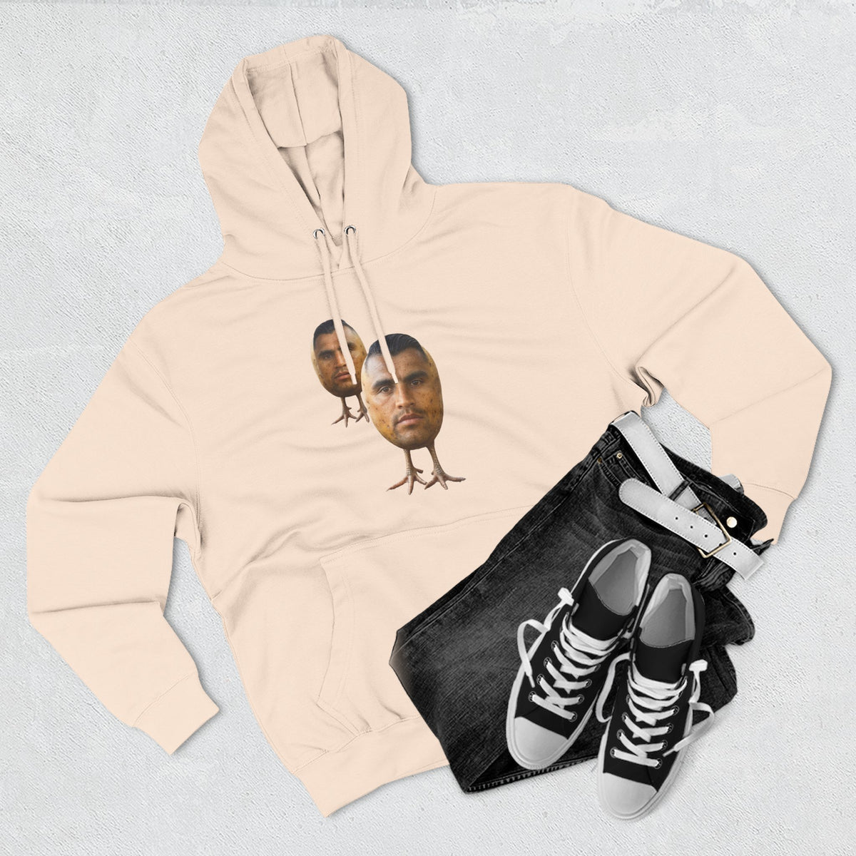 Potato Boys Flannel Hoodie